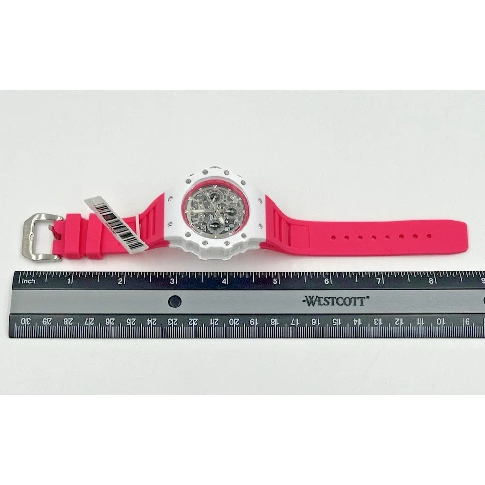 Invicta Racing Valyron Women's Watch 41mm Pink & White (69620) New in Box